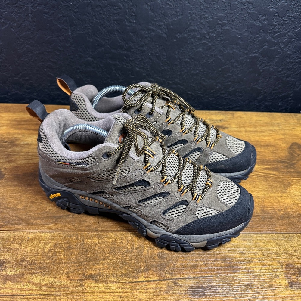 Merrell Moab Ventilator J86595 Walnut Suede Mesh Hiking Shoes Mens 9 EU 43